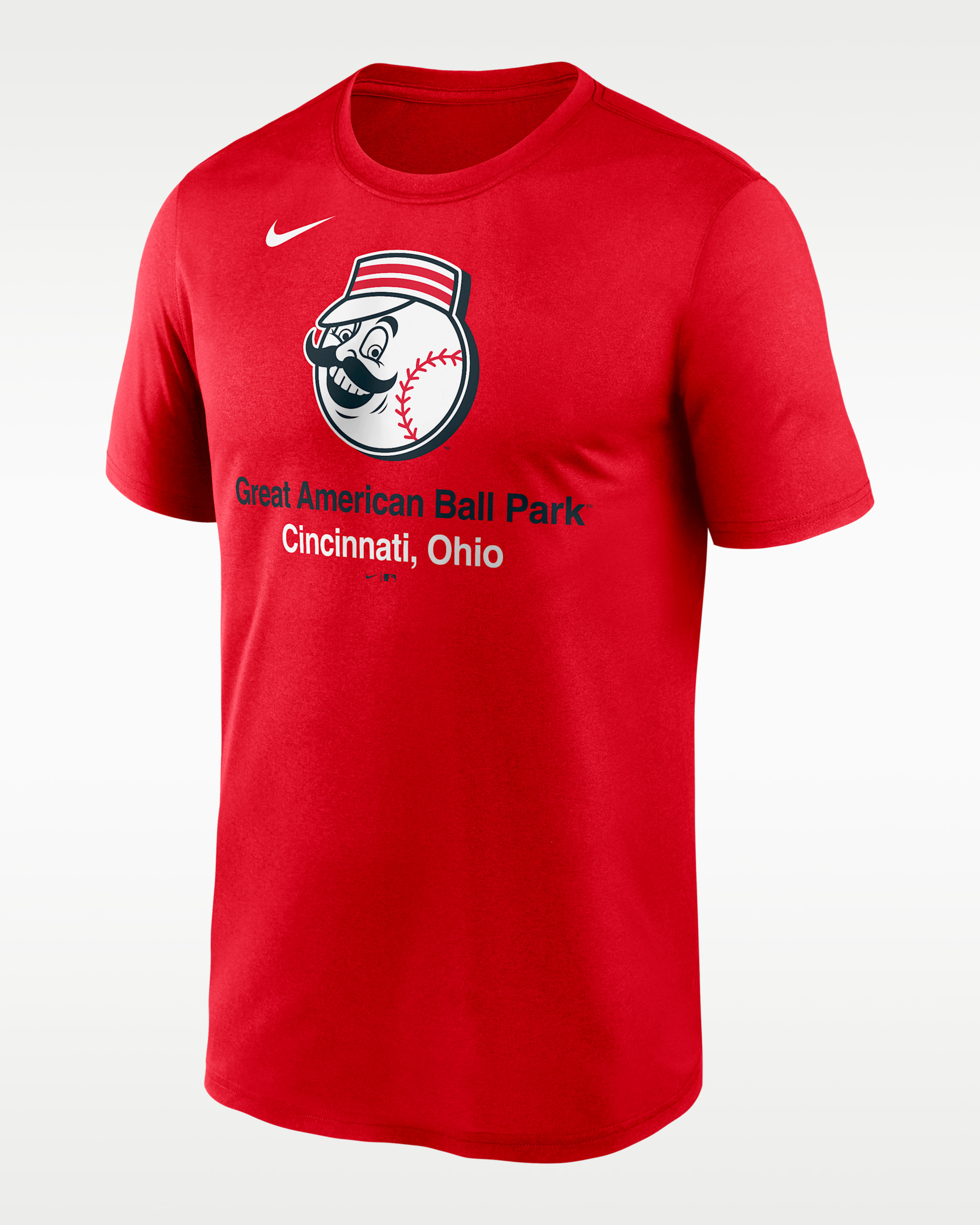 Cincinnati Reds Stadium Legend Men's Nike Dri-FIT MLB T-Shirt